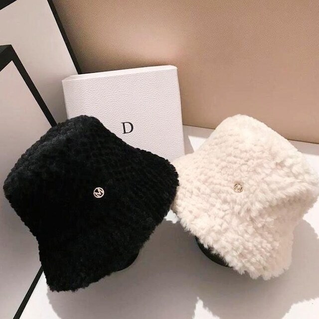 レディース もこもこ ベア ウール バケットハット バケハ 帽子 ぼうし 使いやすい 柔らかい バケツ型 もこもこ ふわふわ かわいい 大人可愛い きれいめ シンプル カジュアル 大人 おしゃれ お洒