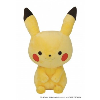 セキグチ　モンポケ　ピカチュウ　ぬいぐるみ　だっこサイズ　666355