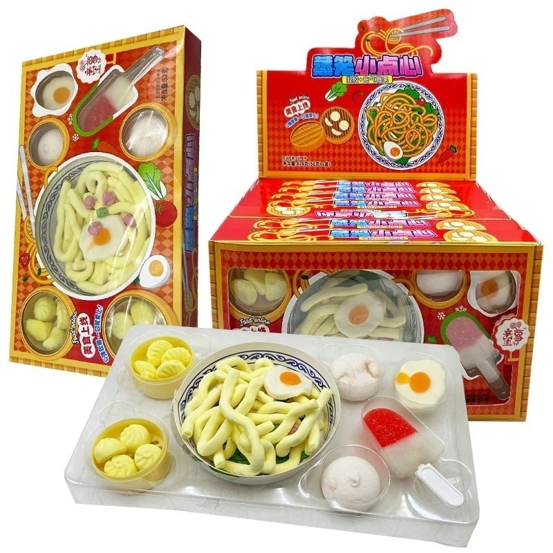 子供の家の蒸しと料理セット調理料理の麺ポーチドエッグアイスクリームスタイリングソフトスナック 誕生日プレゼント 子供の贈り物 誕生日プレゼント 子供の贈り物