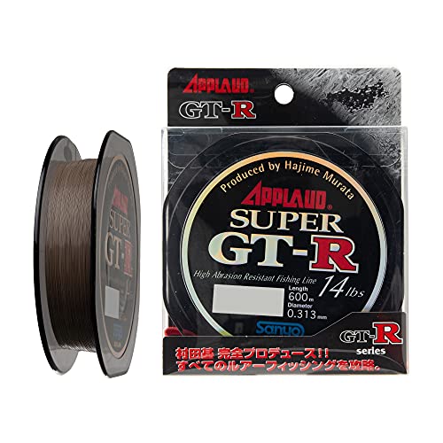 サンヨーナイロン ナイロンライン アプロード GT-R スーパー GT-R 600m 4号 16lb シナモンブラウン