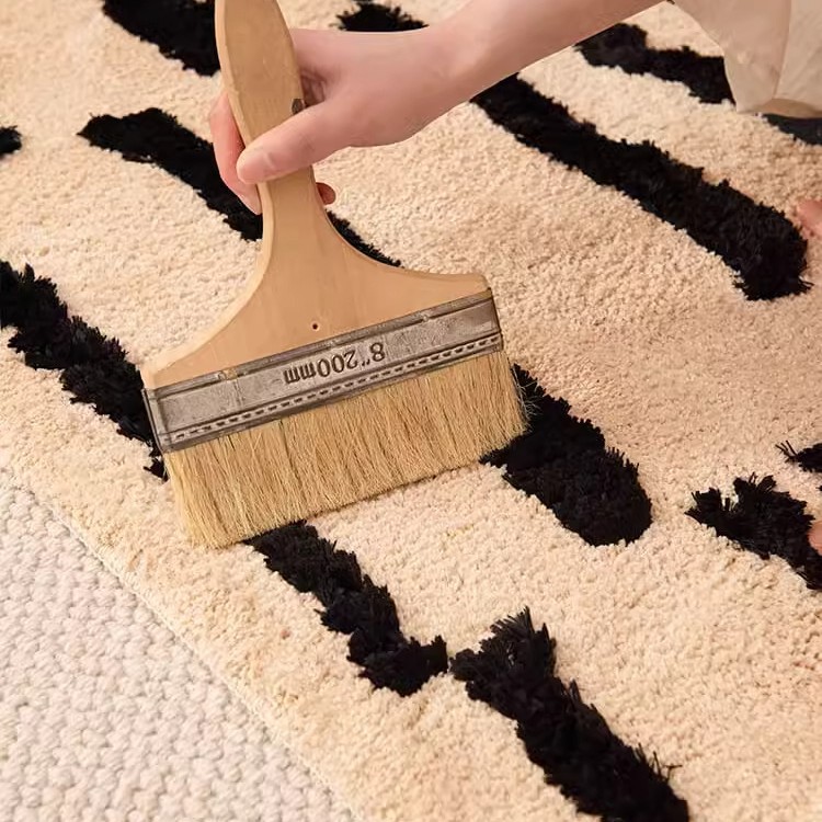 【速達!】寝室はカシミヤ絨毯を模倣して汚れに強く軽く贅沢なベッドサイド絨毯植毛絨毯と綿毛の厚い化粧台を模倣して汚れに強いマット