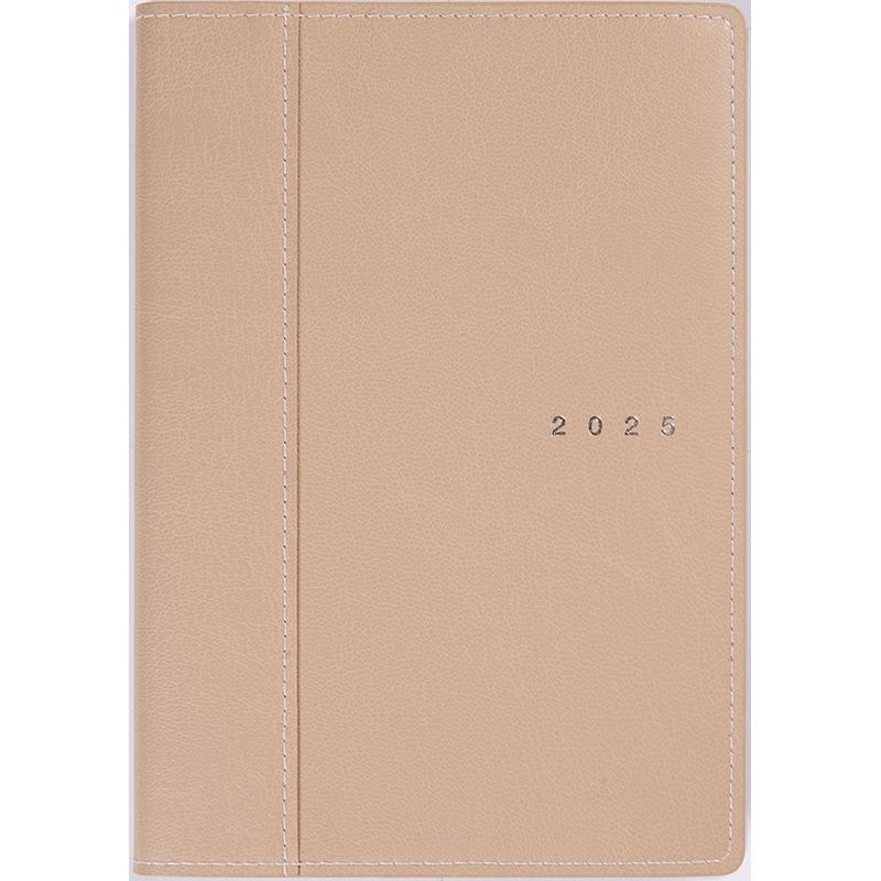 （まとめ買い）高橋書店 2025年 手帳 No.356 シャルム 6 B6判 週間リンクアップ式＆月間ブロック式 サピアベージュ [x3]