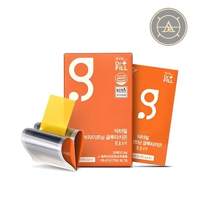 Qoo10] dr.FiLL ブライトニング グルタチオン 30枚 1