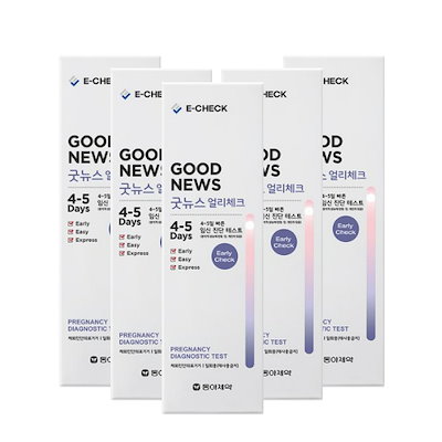 早期妊娠検査薬 グッドニュース アーリーチェック 5...のサムネイル