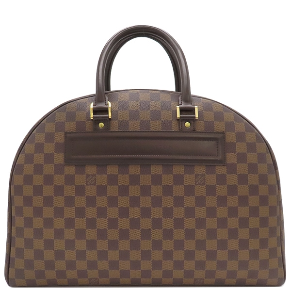 ルイヴィトン LOUIS VUITTON ボストンバッグ ノリータ 24 ダミエキャンバス ダミエエベヌ ゴールド金具 茶 ハンドバッグ N41454 SP0042【中古】