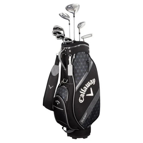 【日本正規品】 (Callaway) SOLAIRE(ソレイル) レディースパッケージセット ブラック 8本セット (W#1W#56HI#7I#9PWSWPT) カーボンシャフト
