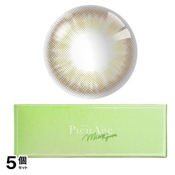 ピエナージュ ミミジェム ワンデーカラコン ミミペリドット 10枚入 (-1.25 度あり) 5個セット
