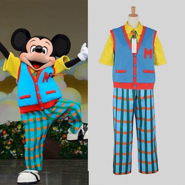 大人気コスプレ衣装 即納 女性Xl在庫あり ディズニーランド トゥーンタウン ミッキー ミニー ハロウィン クリスマス コスプレ 衣装 コスチューム 仮装