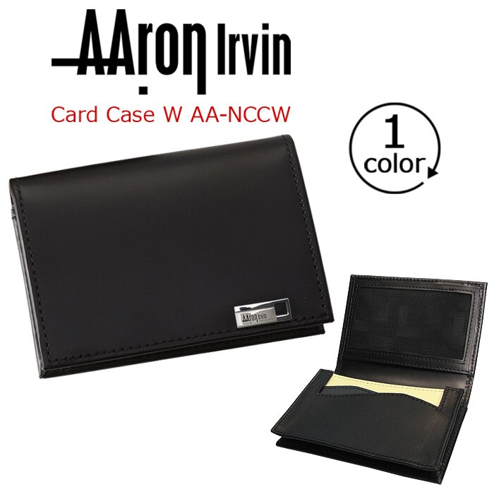 AAron Irvin カードケース 名刺入れ メンズ 通勤 おしゃれ