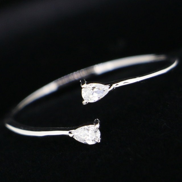 0.1カラット ティアードロップ リング 華奢 指輪 レディース プレゼント 女性 プラチナ仕上 シルバー925 彼女 嫁 妻 娘 母 ギフトラッピング対応 agesugi_sfa