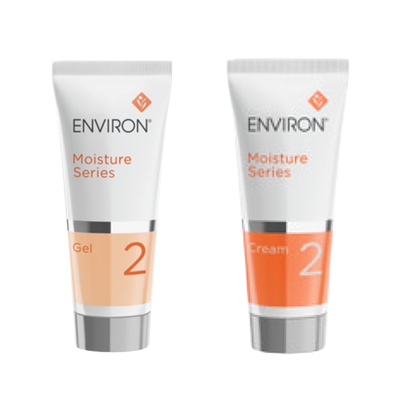【2本セット】エンビロン モイスチャージェル2 クリーム2 箱無し 2本セット 60ml ENVIRON 美容ジェル 保湿クリーム 保湿ジェル レチノール ビタミンA