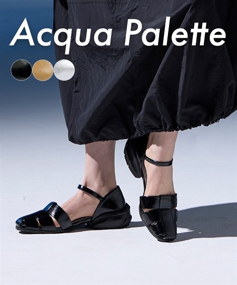 ストラップ セパレートグルカサンダル ワイズ４Ｅ ACQUA PALETTE アクアパレット