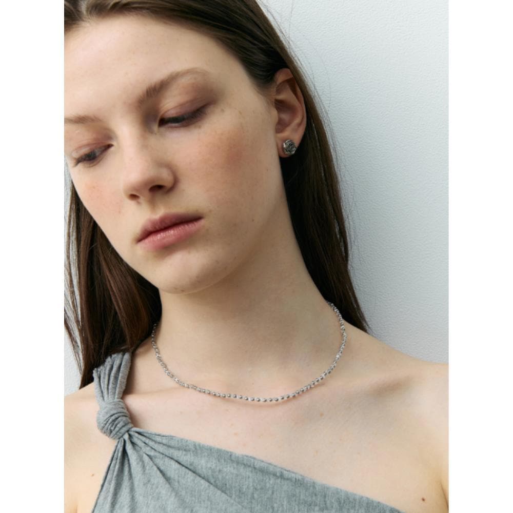 VINTAGE HOLLYWOOD Crystal n Ball Necklace VH2435NE003M