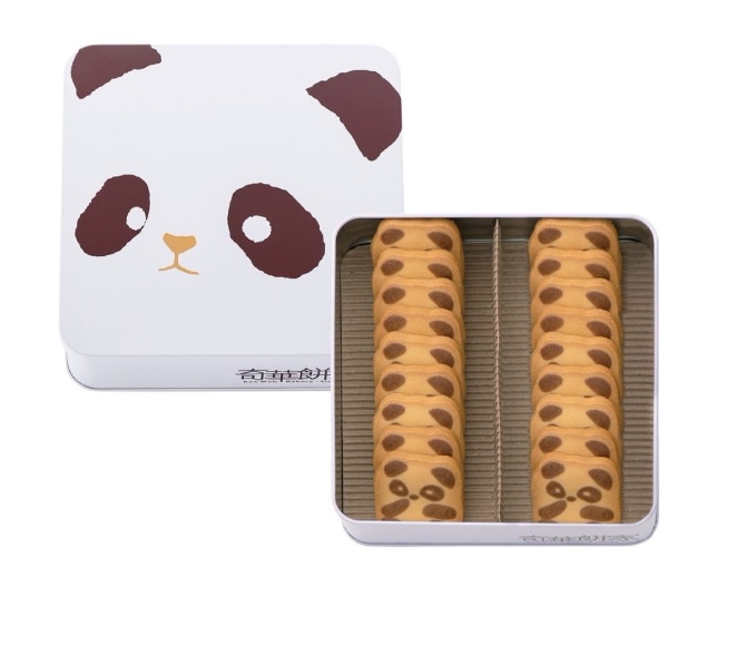 奇華餅家【Kee Wah Bakery】パンダクッキー 18個 缶ギフトボックス