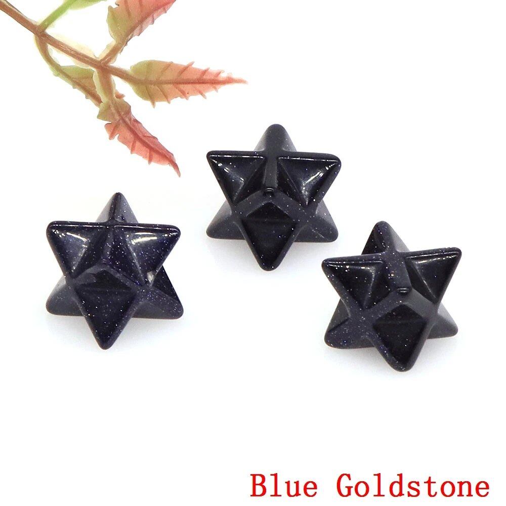 13mm メルカバスター 天然チャクラクォーツストーン クリスタル ウィッカ レイキヒーリング エネルギー ジェム プロテクション DIYジュエリー デコレーション 卸売 サイズ：80個入り 色_7