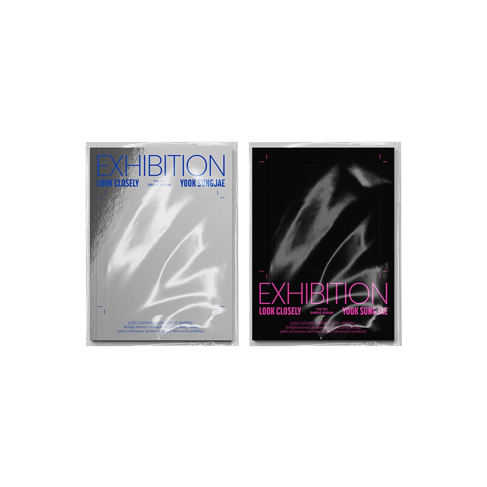 Phtobook ver 2種SET / BTOB YOOK SUNGJAE 陸星材 - EXHIBITION : LOOK CLOSELY [5月9日発売]