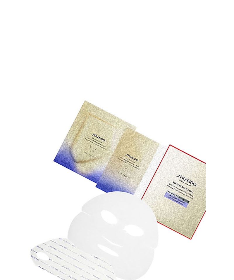 【国内正規品】 資生堂（SHISEIDO）　バイタルパーフェクション　Ｌディファイン　ラディアンス　フェイスマスク 6セット／シートマスク
