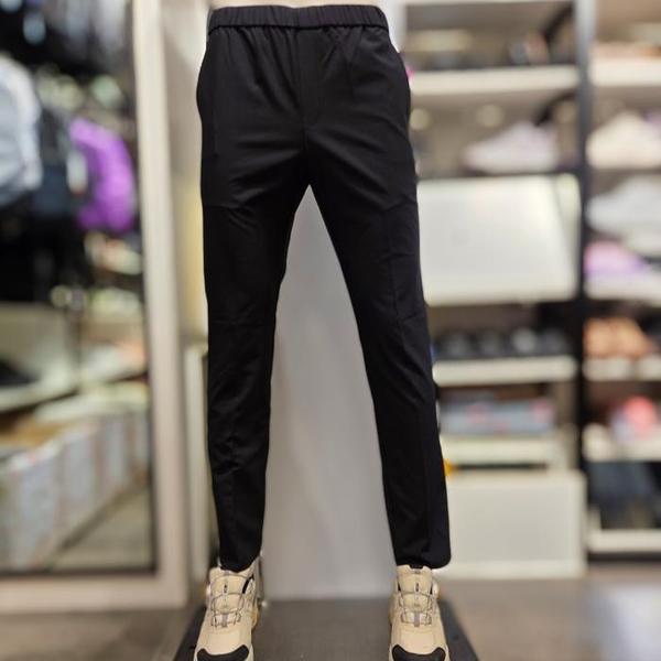 UP0815MBK メンズ春夏チェック柄撥水バンディングパンツ (S39354359)