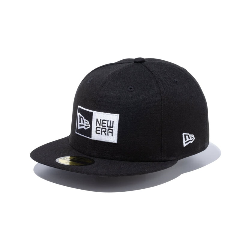 NEWERA(ニューエラ) 5950 BOXLOGO BLK WHI 25J ウェア キャップ 14525230