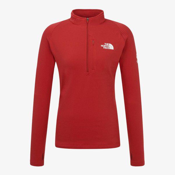 [公式] NT7LR88B 女性 オトルー 長袖ジップティー RED