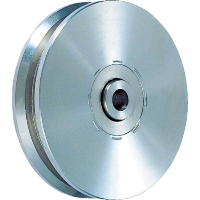 丸喜金属　オールステンレス枠無重量車 75mm V型　S310075