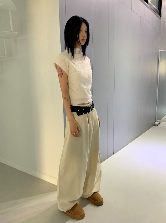 ルデン コーデュロイ ビッグ メガ ワイド パンツ - 4color