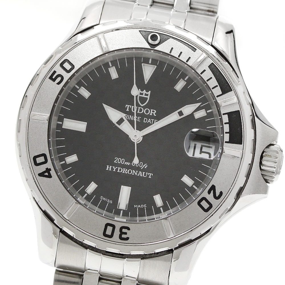チュードル TUDOR 85190 ハイドロノート デイト 自動巻き メンズ 保証書付き_944554【中古】