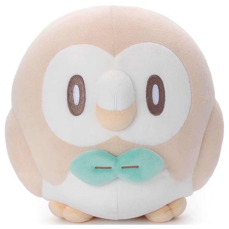 タカラトミーアーツ(TAKARATOMY A.R.T.S) ポケットモンスター ポケモン ポケピース Mocchi-Mocchi-Style ぬいぐるみ モクロー ぬいぐるみ高さ約20cm