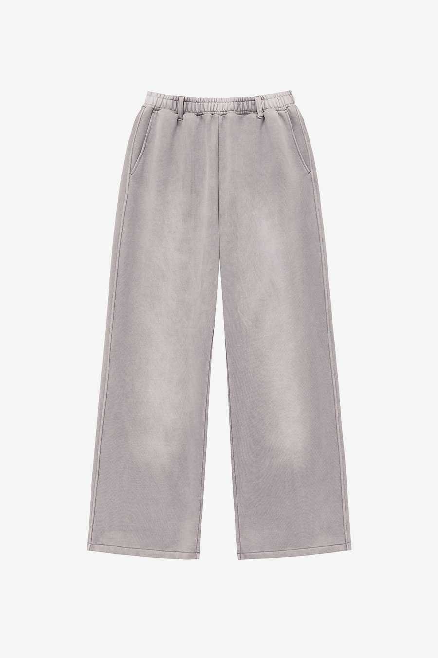 【INSILENCE】 WASHED GRAPHIC SWEATPANTS : DUST