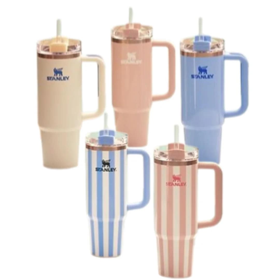 [正品] スタンレー タンブラー / クエンチャー H2.0 フロー ステート タンブラー 887ml 5color / 手付き内蔵型ストロー/ステンレスタンブラー