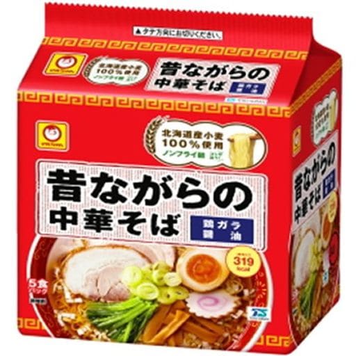 昔ながらの中華そば 5食パック6個ラーメン