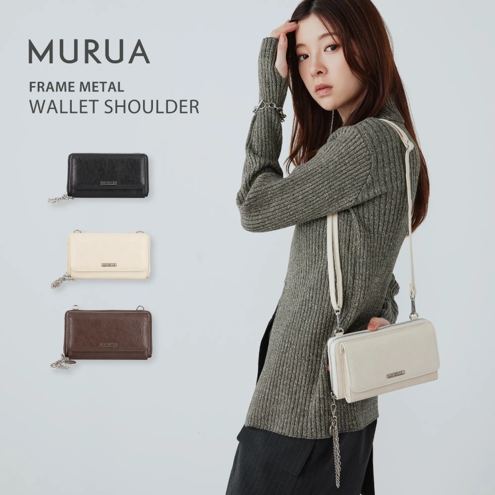 FRAMEMETAL ウォレットショルダー レディース ブランド MR-W1364 財布バッグ