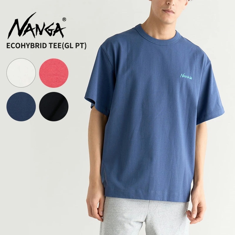 ナンガ ユニセックス Tシャツ エコハイブリッド GL プリント 半袖 トップス カットソー N2500-1M104C