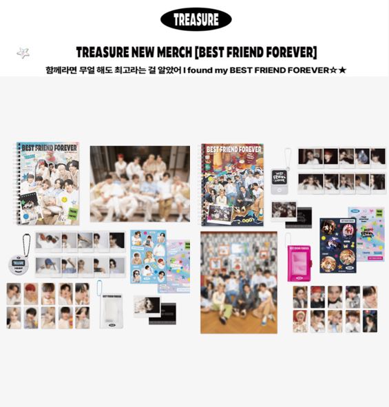 【2種選択】【TREASURE】 - [BFF] TREASURE PHOTO PACKAGE_(BEST FRIEND / FOREVER)