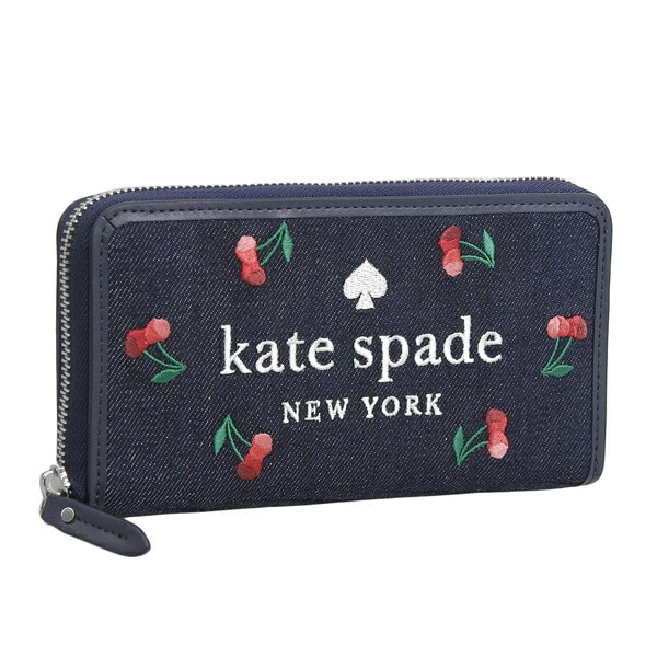 ケイトスペード/KATE SPADE ELLA CHERRY EMBROIDERED DENIM 長
