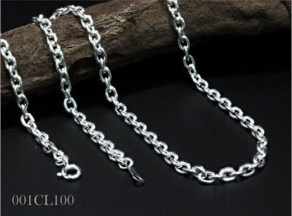 限定入荷 SV925 太小豆チェーン ネックレスアズキ3.445(品質保証 スターリングシル