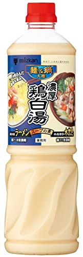他サイト： ミツカン 麺&鍋大陸 濃厚鶏白湯スープの素 1110g 鍋の素 ラーメンスープの商品画像