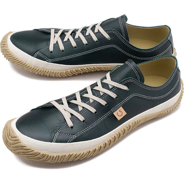 スニーカー [SP110-133] SP-110 メンズレディース SPM-110 日本製 カンガルーレザー MOVE スピングル ムーブ Dark-Blue ダークブルー