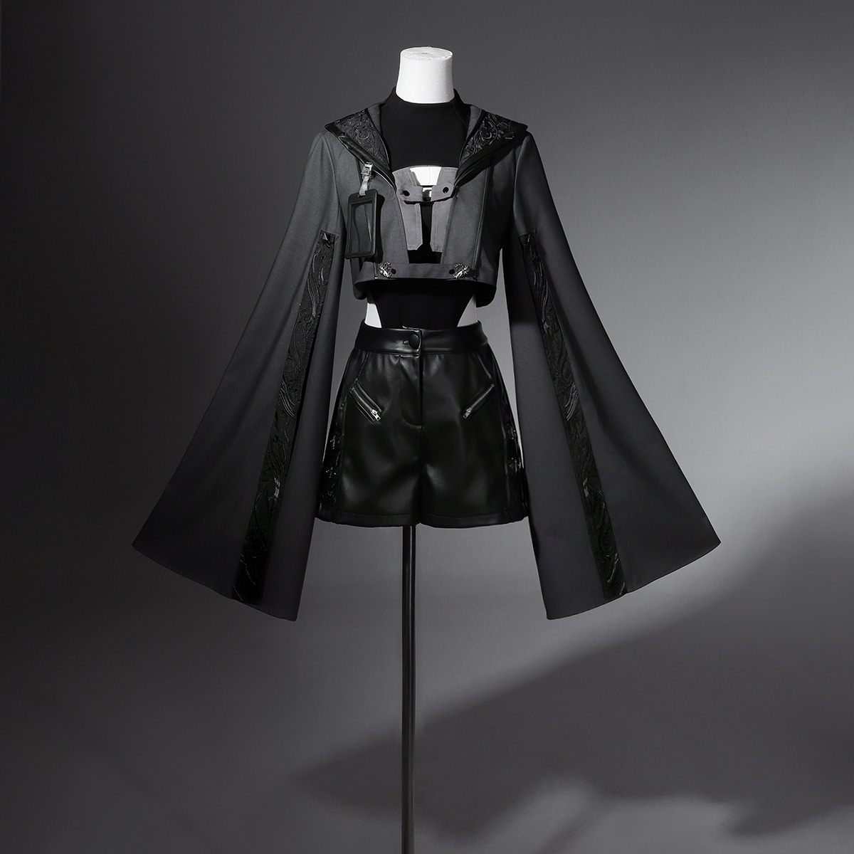 正規品デザイン黒羊研究社暗黒ゴシック騎士マントジャケットパンツセットoc