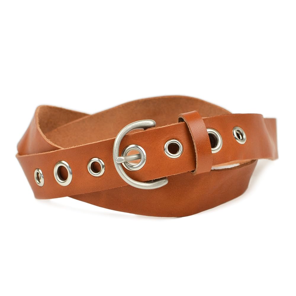 ニッポンデハンドメイド ベルト メンズ 本革 牛革 カジュアル 日本製 手もみ加工 ハトメ アクセント 30mm 3cm幅 ベルト専門店ベルトラボ BLLB0797