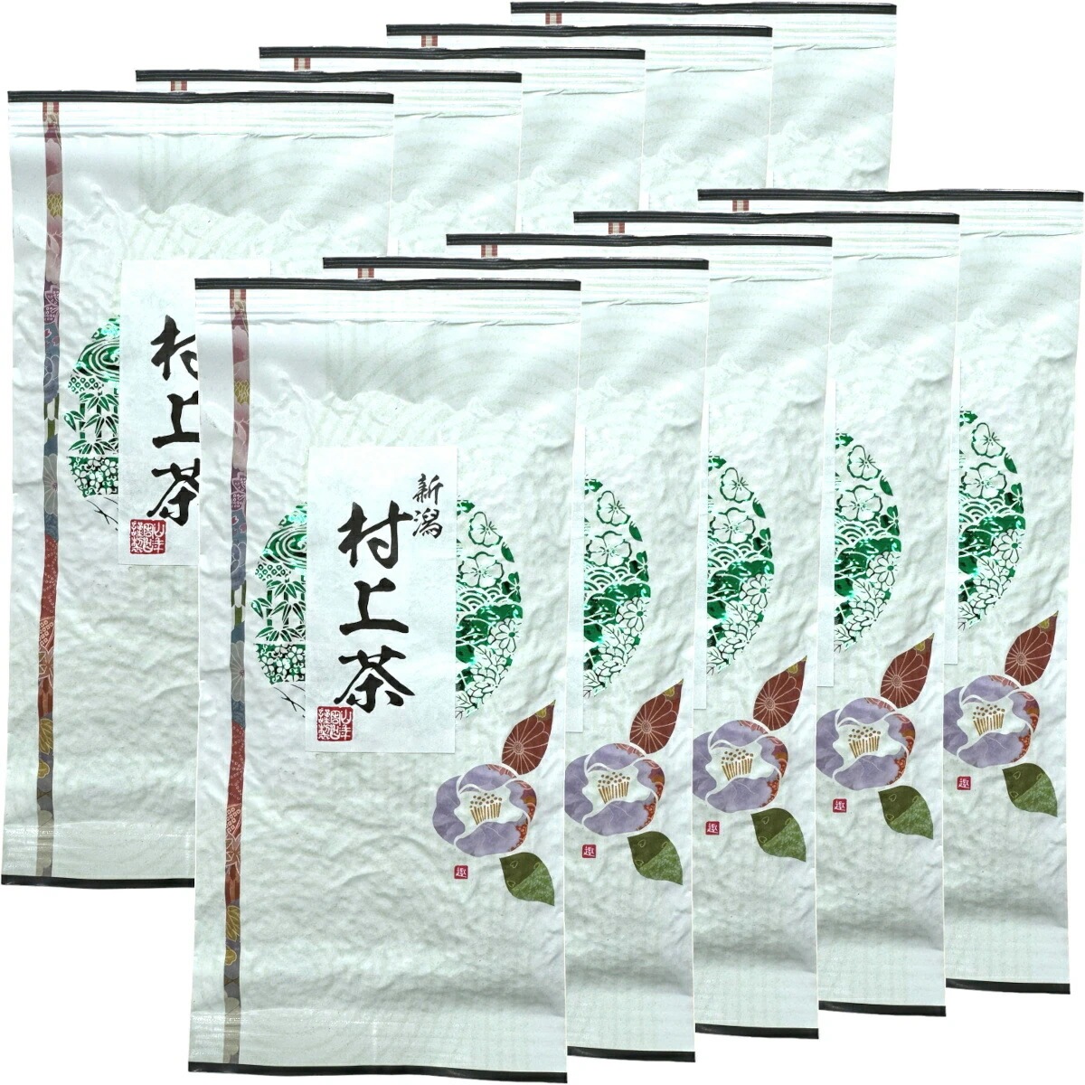 日本茶 お茶 煎茶 茶葉 村上茶 100g10袋セット 煎茶 国産 緑茶 ギフト 父の日 御中元 2026 プチギフト お茶 内祝い お返し プレゼント 還暦祝い 男性 女性 父 贈り