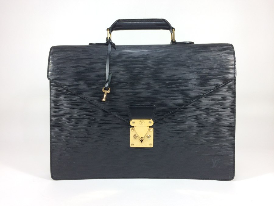 ビジネスバッグ エピ セルヴィエットコンセイエ ノワール ブラック 中古品