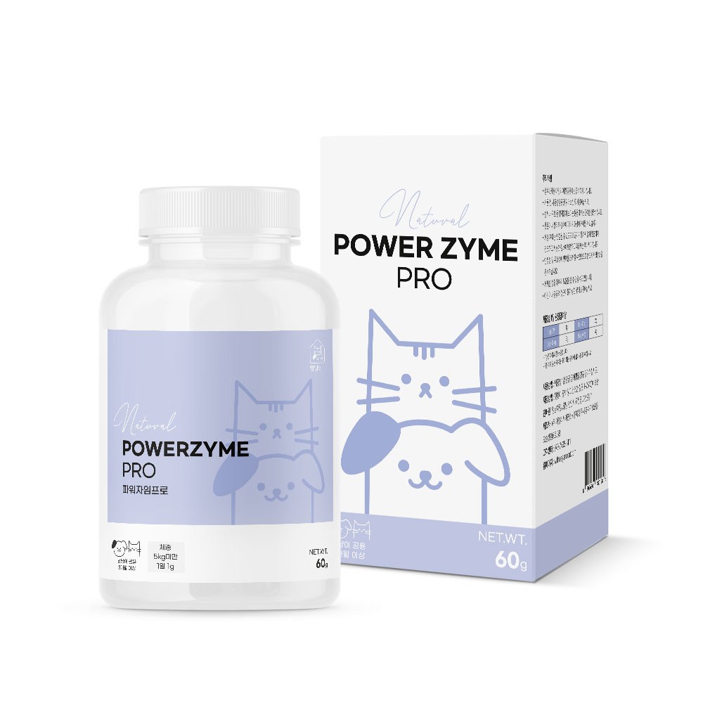 オオカミとパワーザイムプロ消化機能改善剤60g