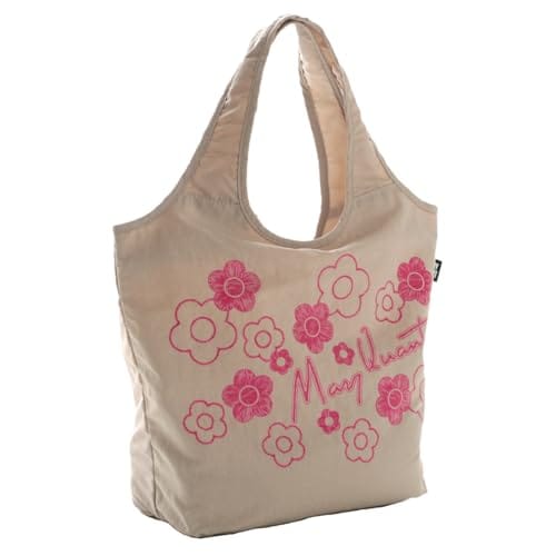 【MARY QUANT】マリークヮント エコバッグ/マイバッグ デイジー (ベージュ) 洗濯可 婦人 マリークワント/マリクワ 000953-0001-01 5,619円