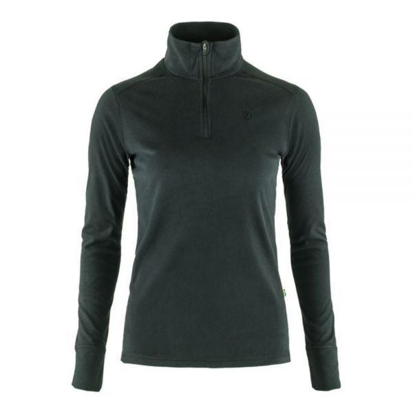 FJALLRAVEN 25FW 女性 スクエア ハーフジップ ブラック (89766550) (SKARE HALF ZIP W BLACK)