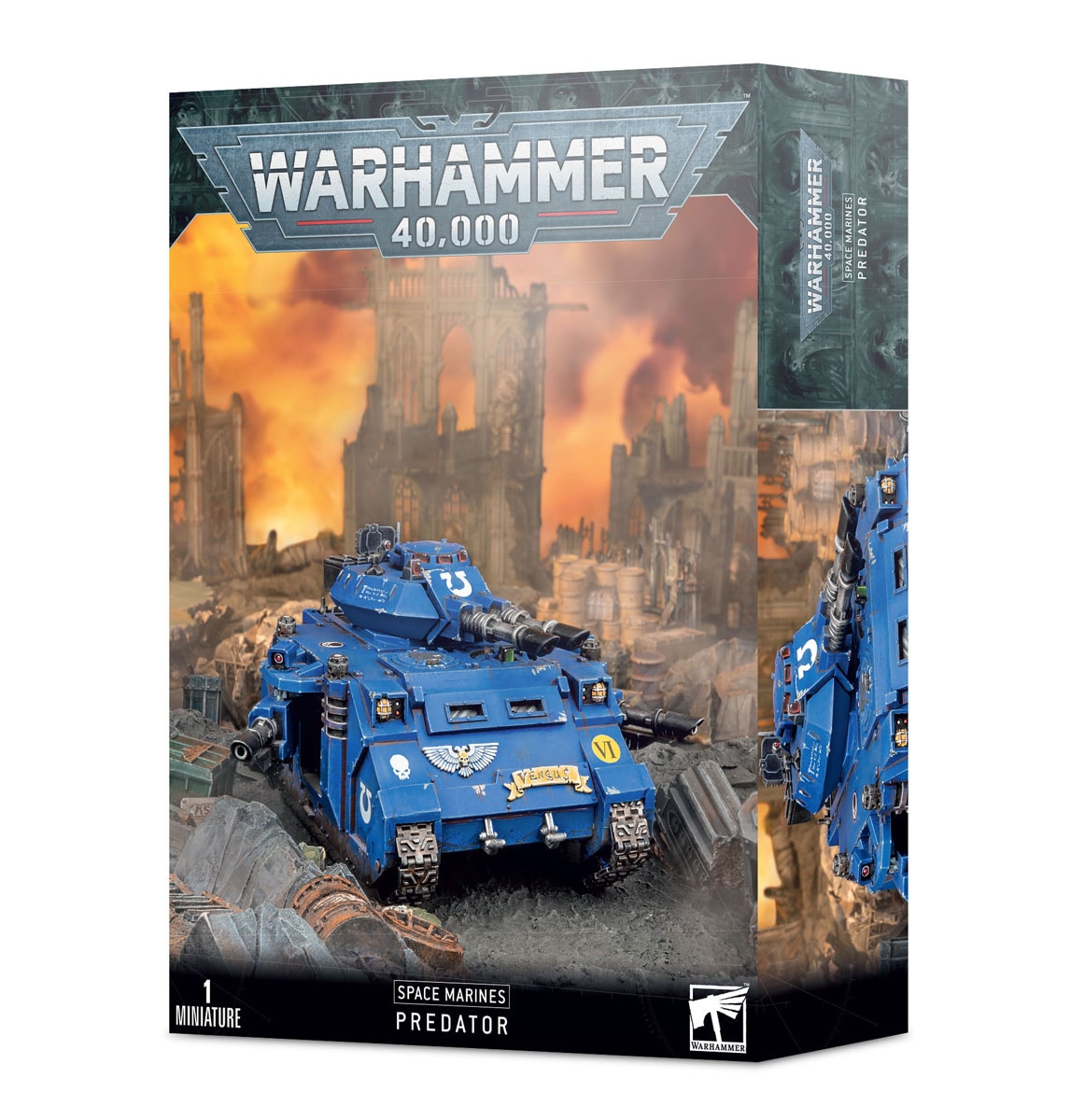 ゲームズワークショップ SPACE MARINES PREDATOR スペースマリーン：プレデター ウォーハンマー GWS 48-23 スペースマリーンプレデター