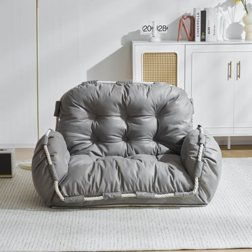 ソファ 1人掛け　ローソファー リクライニング コンパクト　ソファベッド　肘付き クッション 背もたれ6段階調整 肘掛け3段階調整　フロアソファ