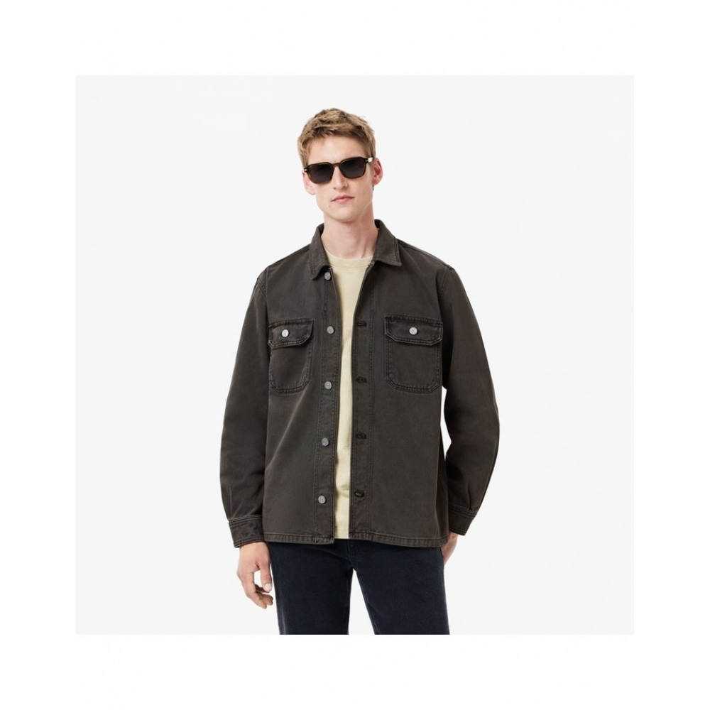 ラコステメンズデニムトラッカーシャツ CH7227-54N I8W