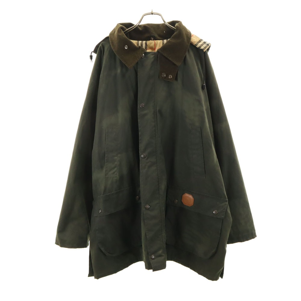 バーバリーズ 80s 90s 英国製 オールド オイルド オイルドジャケット 48 カーキ Burberrys メンズ 27,513円