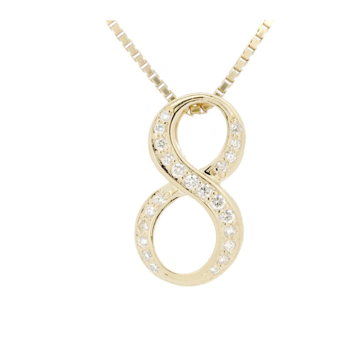 ゆきざき ノンブル No.8 0.19ct K18YG(18金 イエローゴールド) 質屋出品